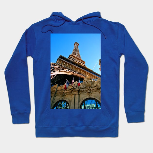 Eiffel Tower Paris Hotel Las Vegas America Hoodie by AndyEvansPhotos